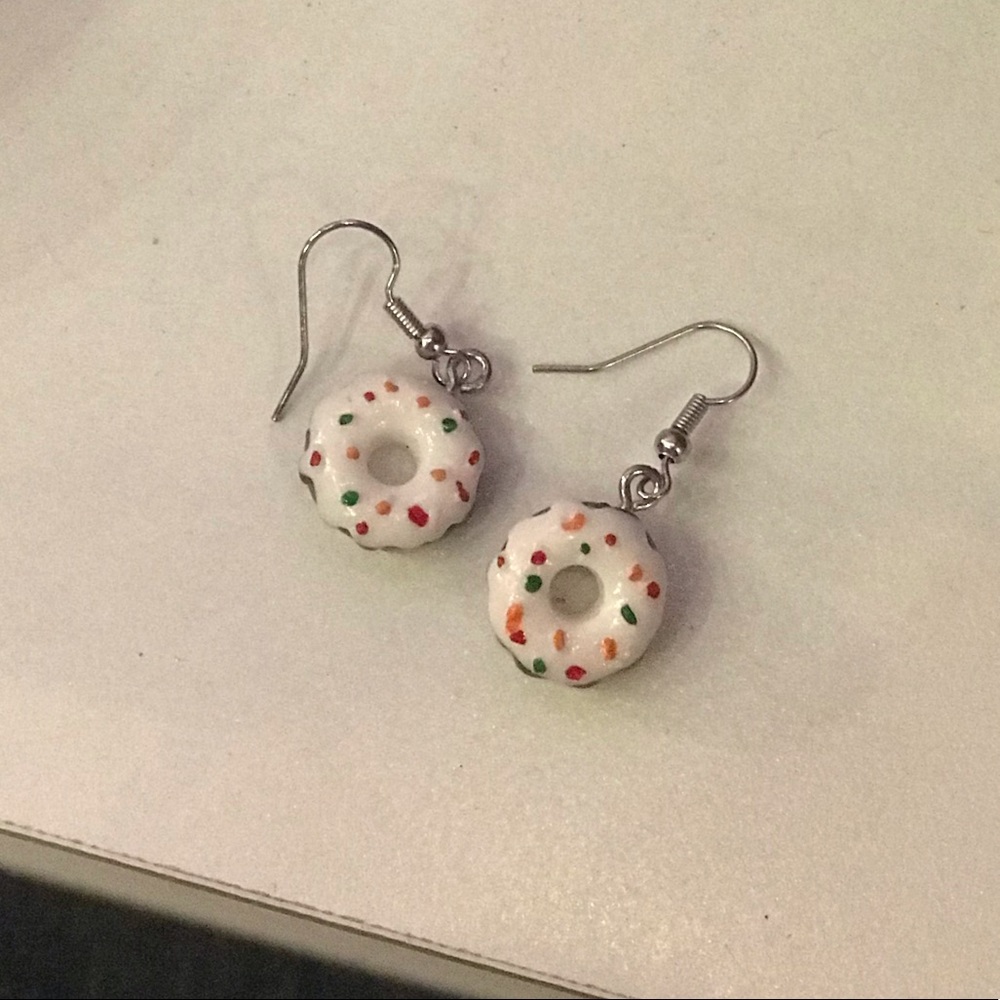 donut earrings